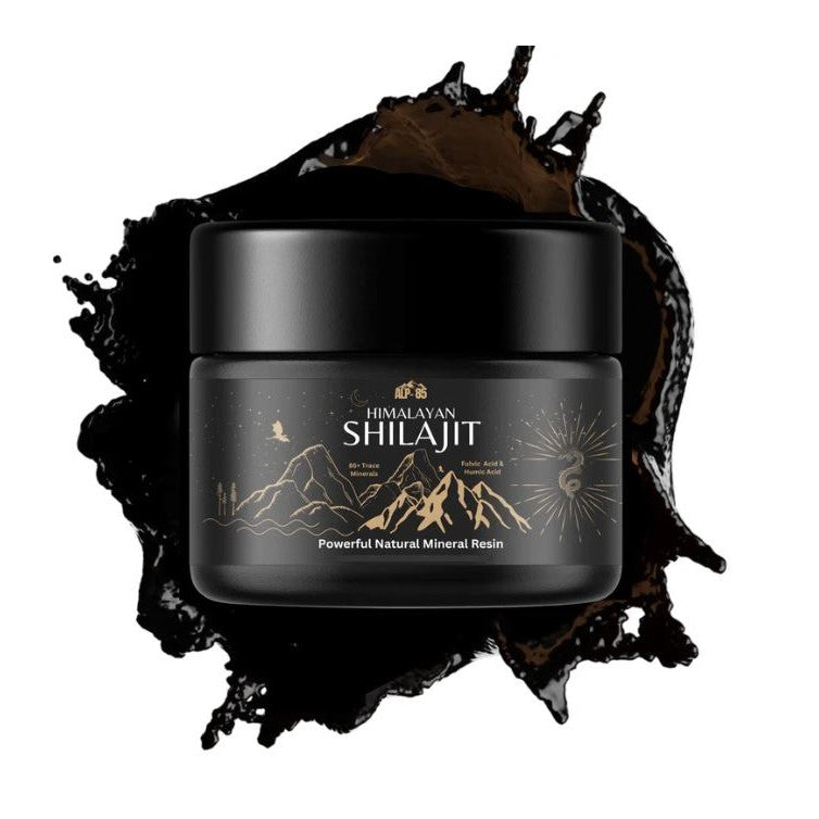 Alp85 Shilajit jar.