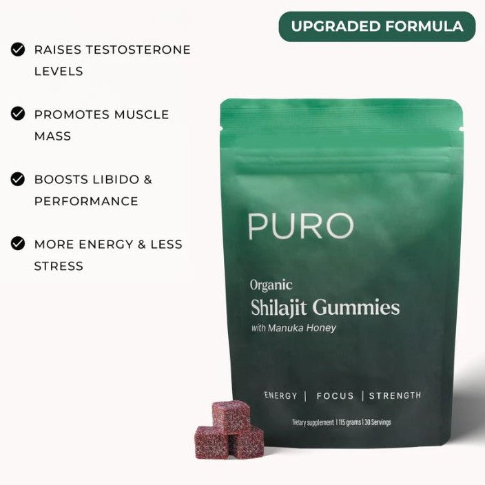 Puro Shilajit Gummies product.