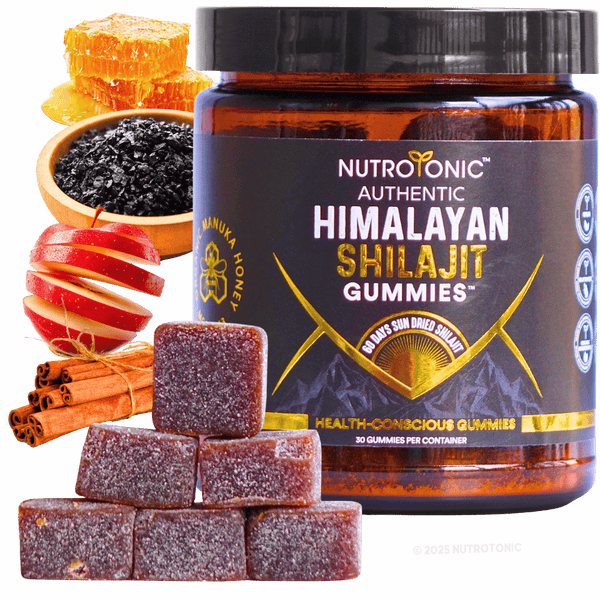 Authentic Himalayan Shilajit® Gummies Manuka Infused