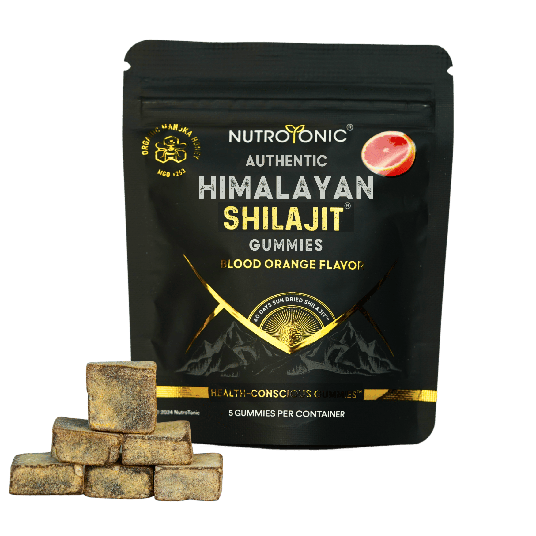 Authentic Himalayan Shilajit Gummies Trial Pack