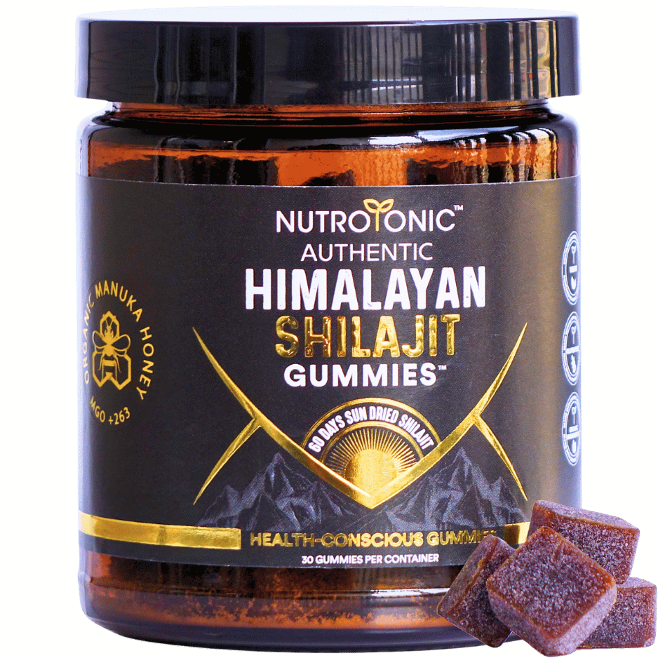 Authentic Himalayan Shilajit® Gummies + Manuka Honey MGO +263 Infused