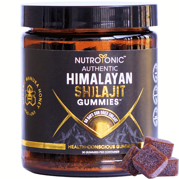 Authentic Himalayan Shilajit® Gummies + Manuka Honey MGO +263 Infused