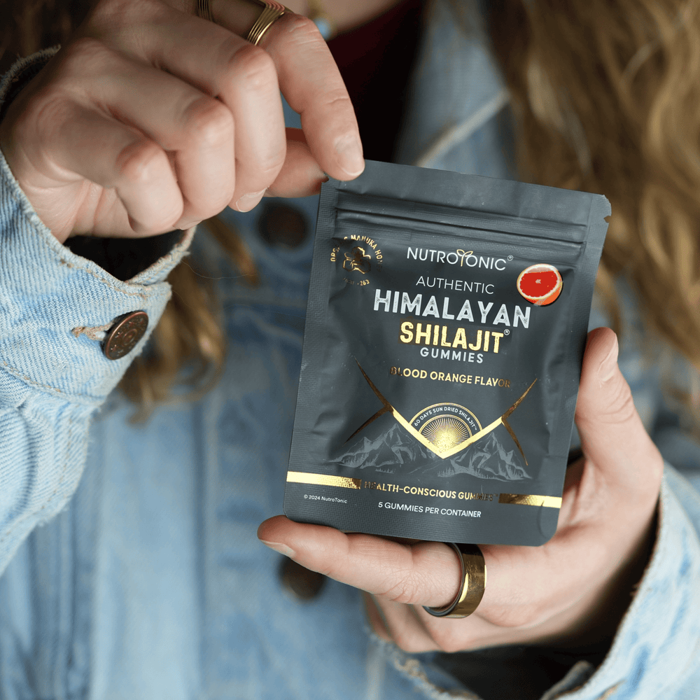 Authentic Himalayan Shilajit Gummies Trial Pack
