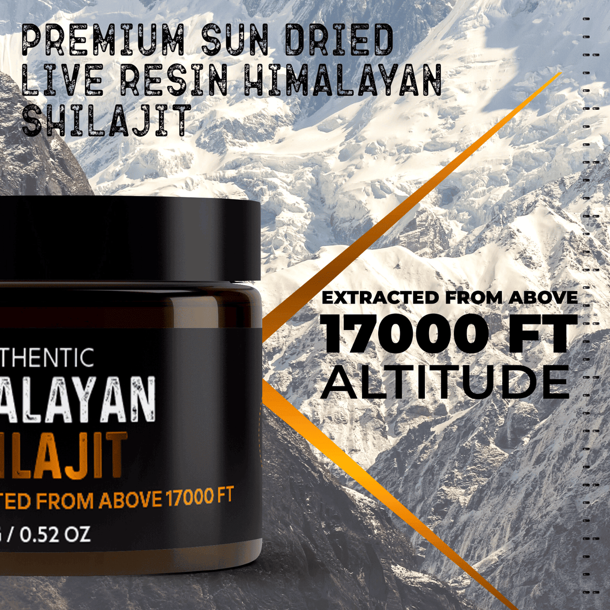 Authentic Himalayan Shilajit® Resin