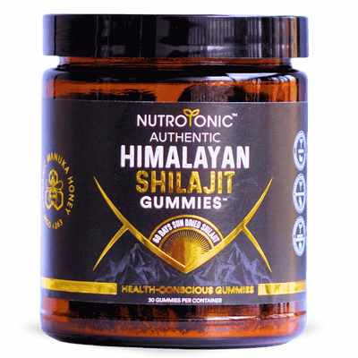 Authentic Himalayan Shilajit® Gummies Sweetened with Organic Manuka Honey & Real Flavors icon