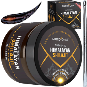 Authentic Himalayan Shilajit® 60 Days Sun Dried Organic Resin