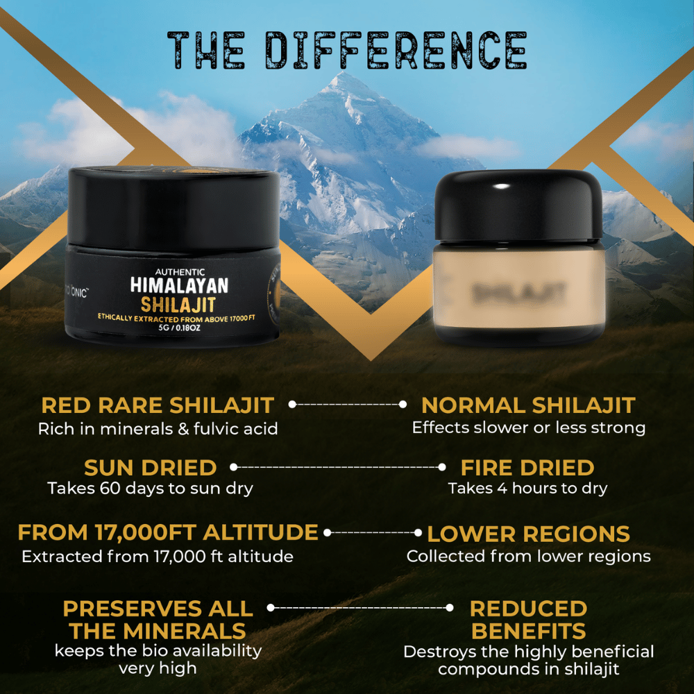 Authentic Himalayan Shilajit® Resin 5 Grams