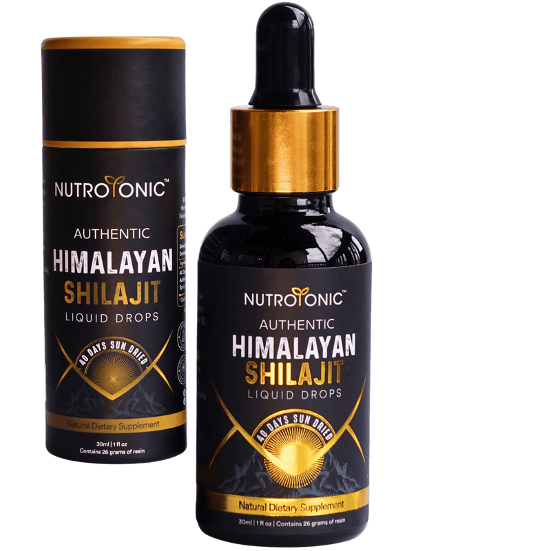 Authentic Himalayan Shilajit Drops